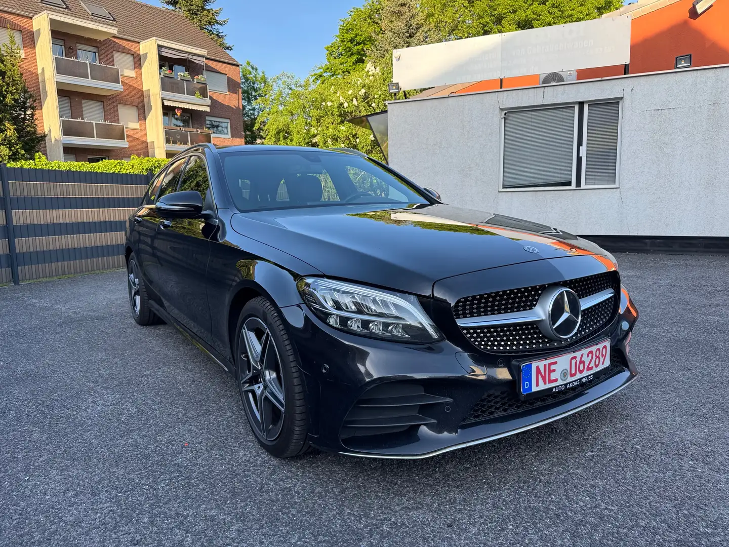Mercedes-Benz C 180 C180 T d Automatik9GLeder-kamera Navi-Schaltwippen Schwarz - 1