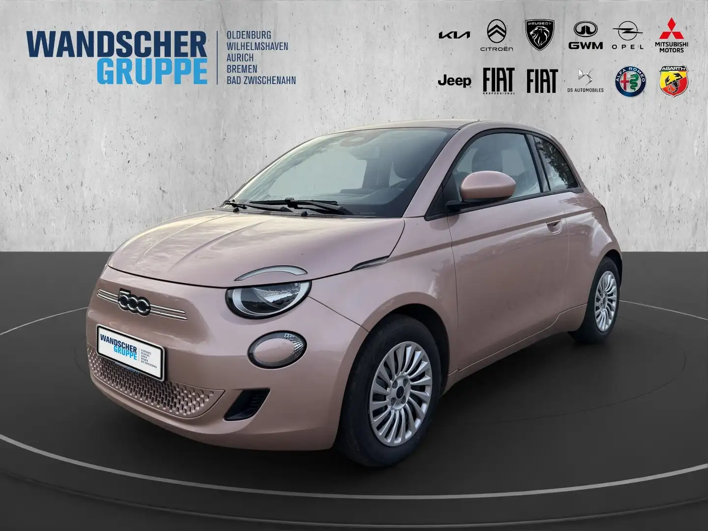 Fiat 500e 500 e KeyLess+Navi+SpurH+AUT+KlimaA Gold - 1