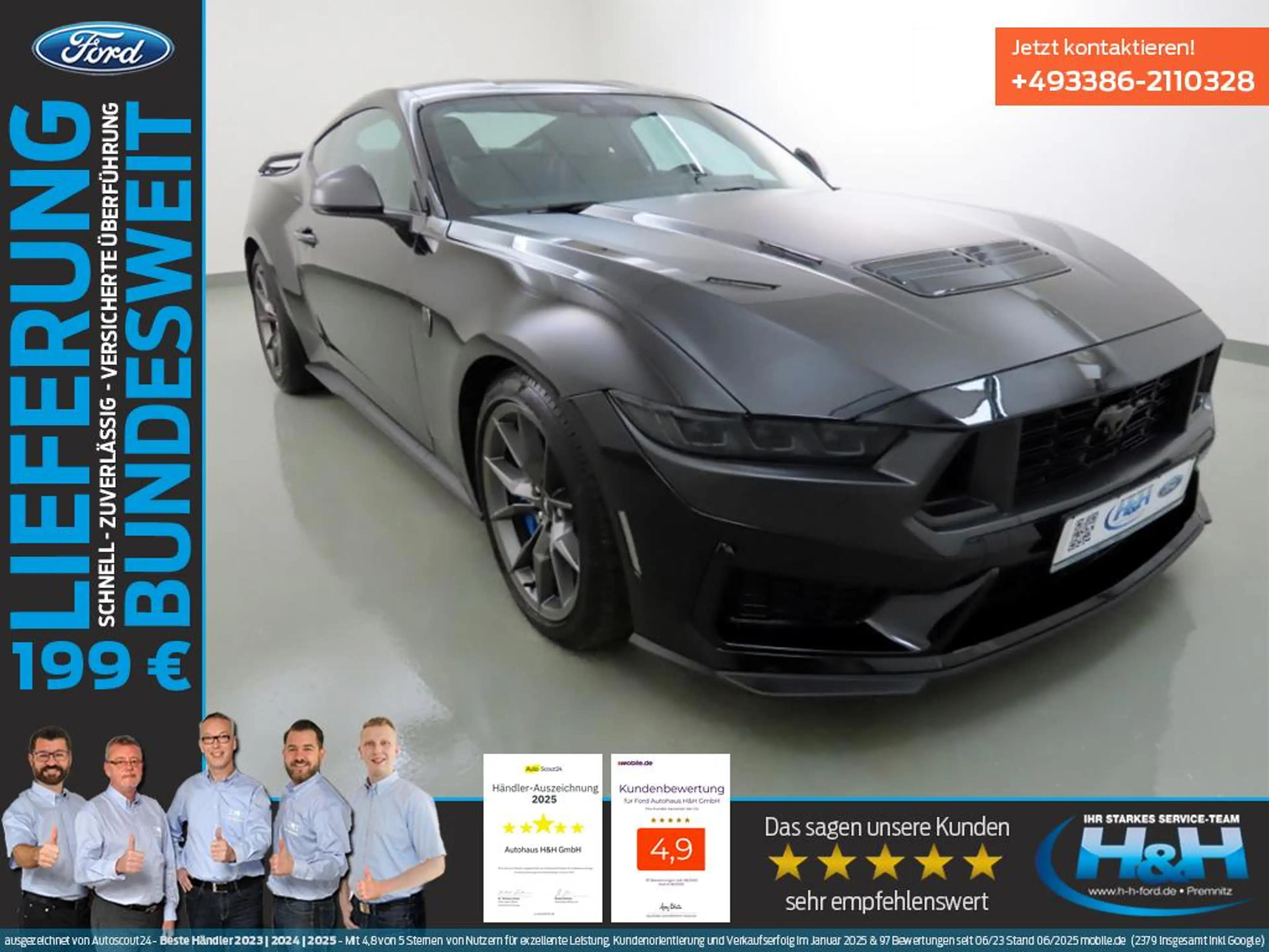 Ford Mustang 5.0 V8 Aut Dark Horse MagneRide+ACC+LED — photo 2