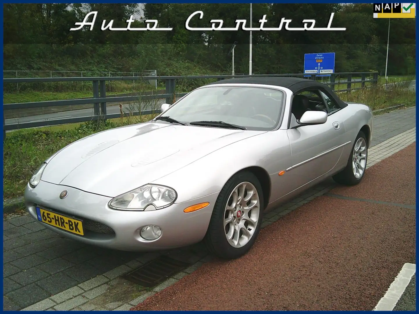 Jaguar XKR 4.0 V8 Convertible 2001 NL-auto NAP Grijs - 1