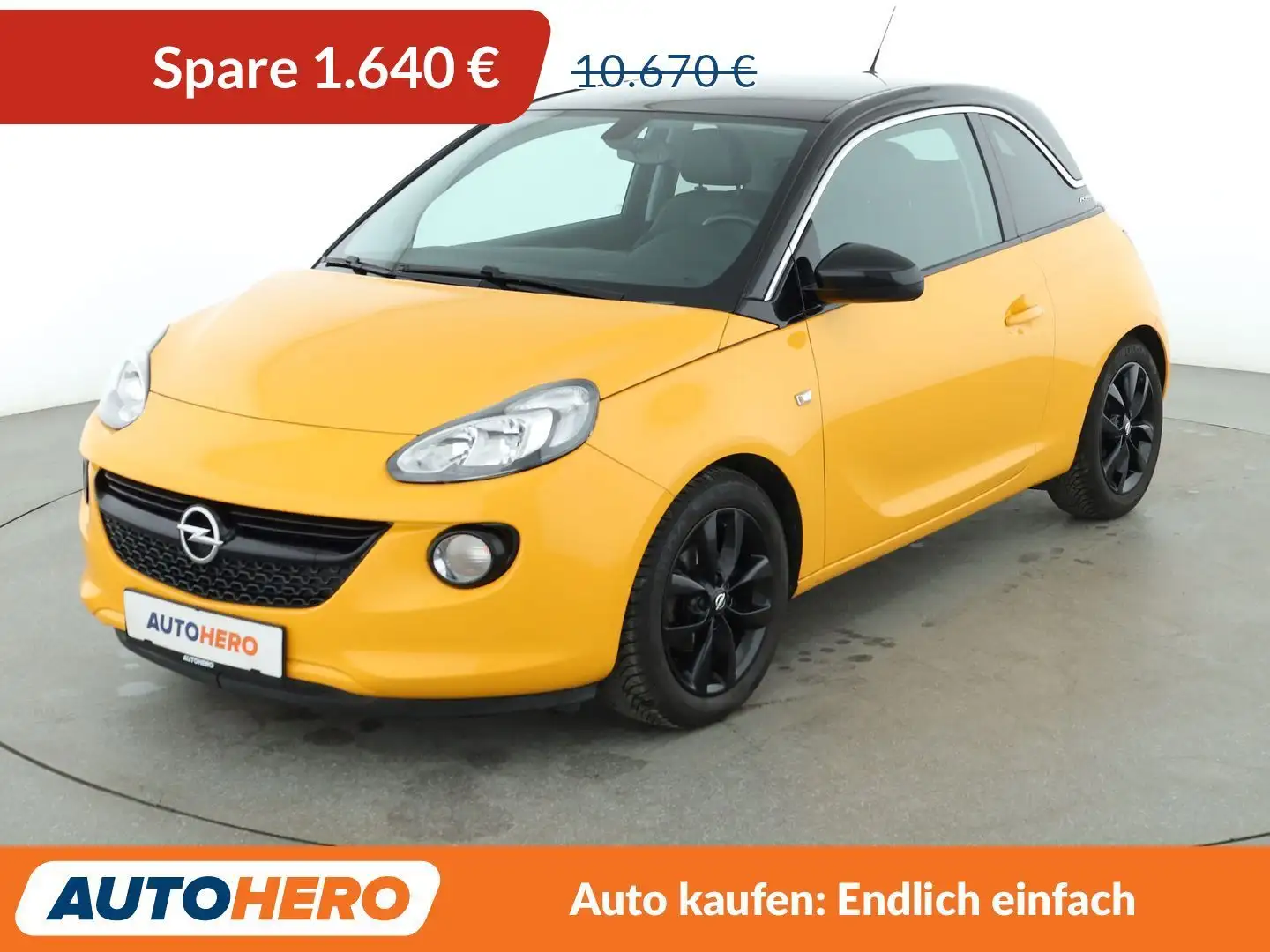 Opel Adam 1.4 Jam *TEMPOMAT*SHZ*PDC*LENKRADHEIZUNG* Orange - 1