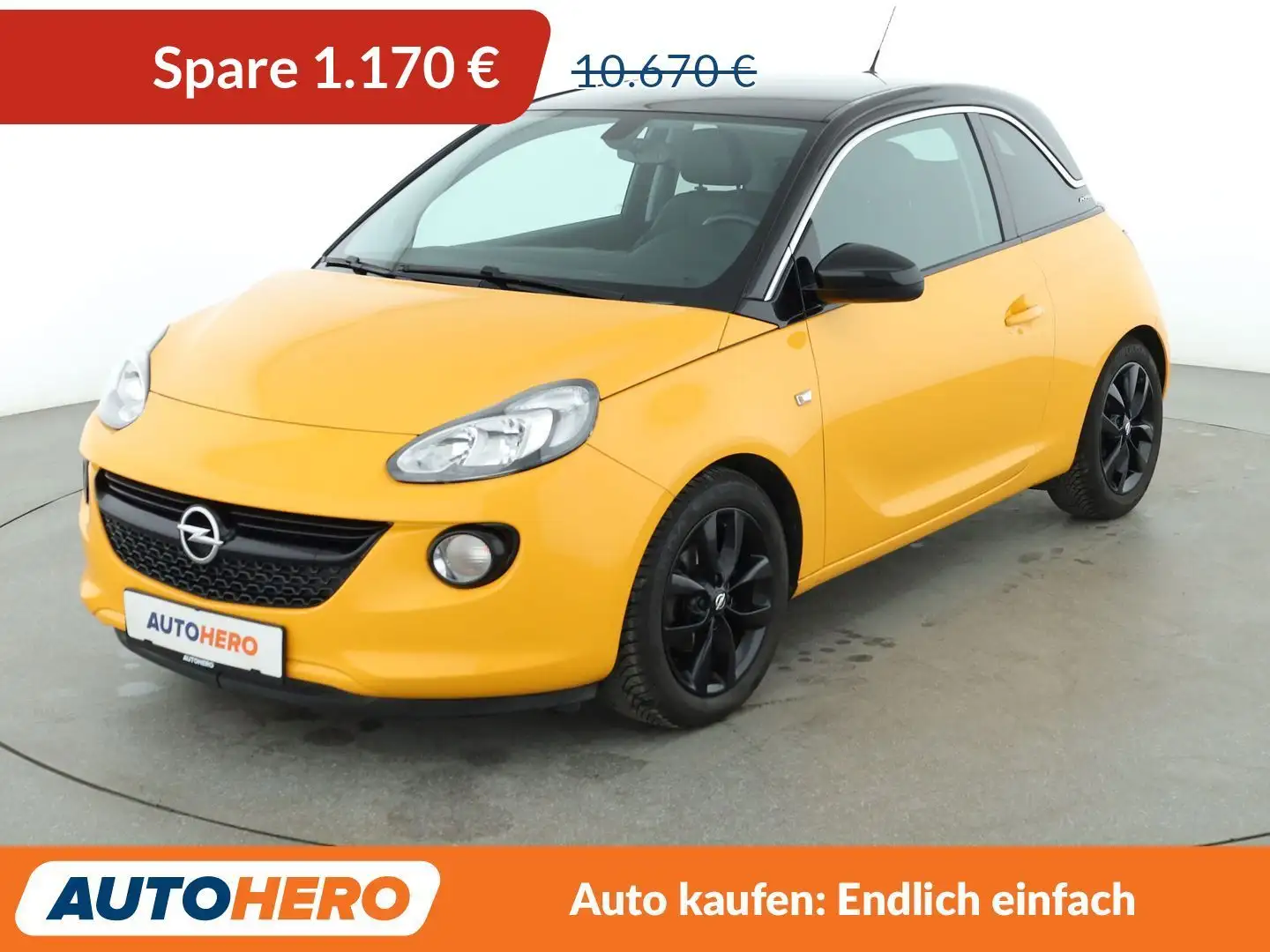 Opel Adam 1.4 Jam *TEMPOMAT*SHZ*PDC*LENKRADHEIZUNG* Orange - 1