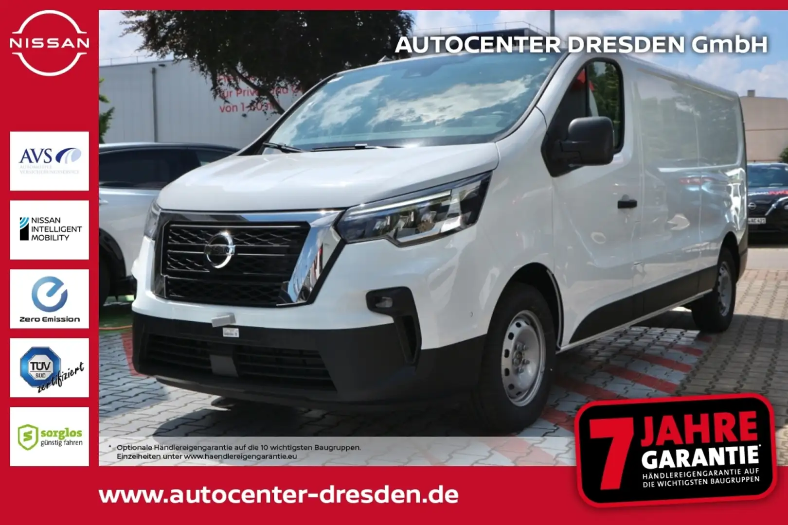 Nissan Primastar Kasten L2H1 dci150 N-CONNECTA Navi Kam Beyaz - 1