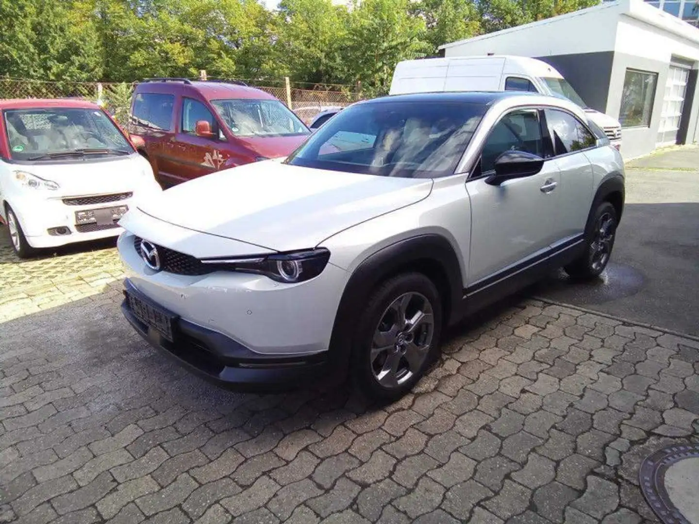 Mazda MX-30 e-Skyactiv  AUTOMATIK + LED + HuD + NAVI Weiß - 1