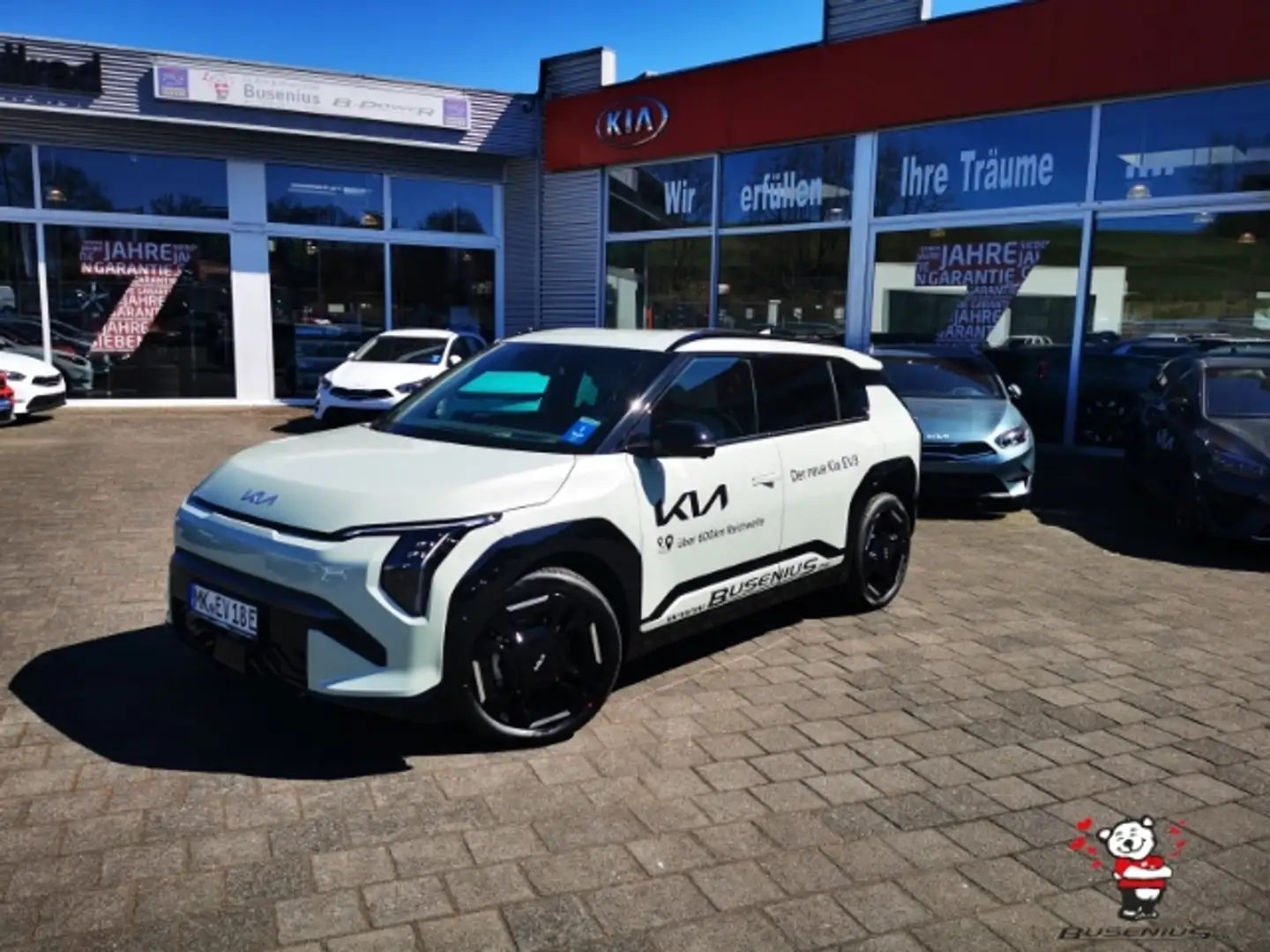 Kia EV3 81,4 kWh  GT-line+Drive+Komfort+Navi+19Zoll Zielony - 1