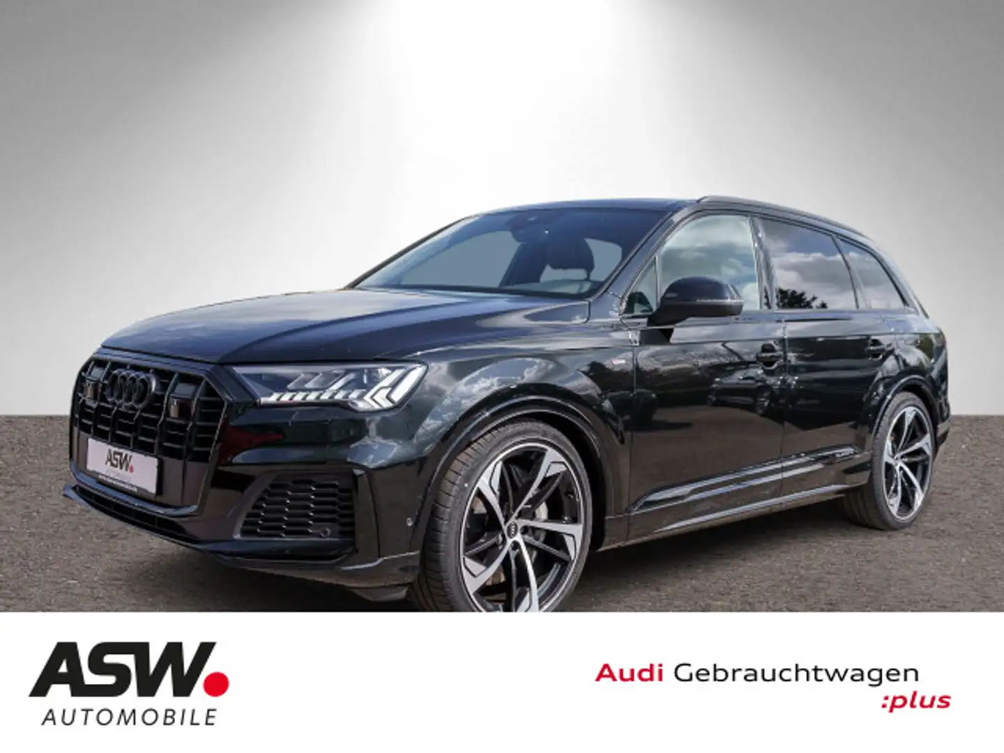 Audi Q7 S line 55TFSI e quattro tiptronic B&O Pano Schwarz - 1