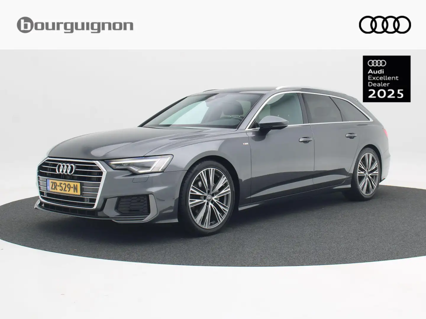 Audi A6 Avant 40 TDi 204 Pk S-Line | Full LED | Elektrisch Grijs - 1