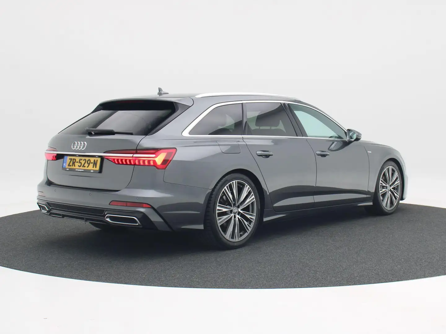 Audi A6 Avant 40 TDi 204 Pk S-Line | Full LED | Elektrisch Grijs - 2