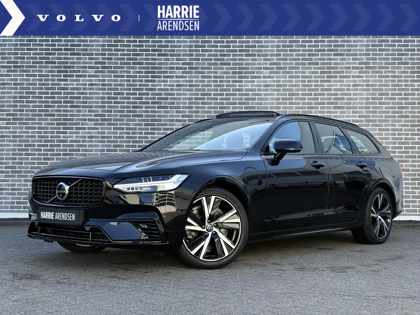 Volvo V90 2.0 T6 Plug-in hybrid AWD Ultimate Dark | Long Ran Negro - 1