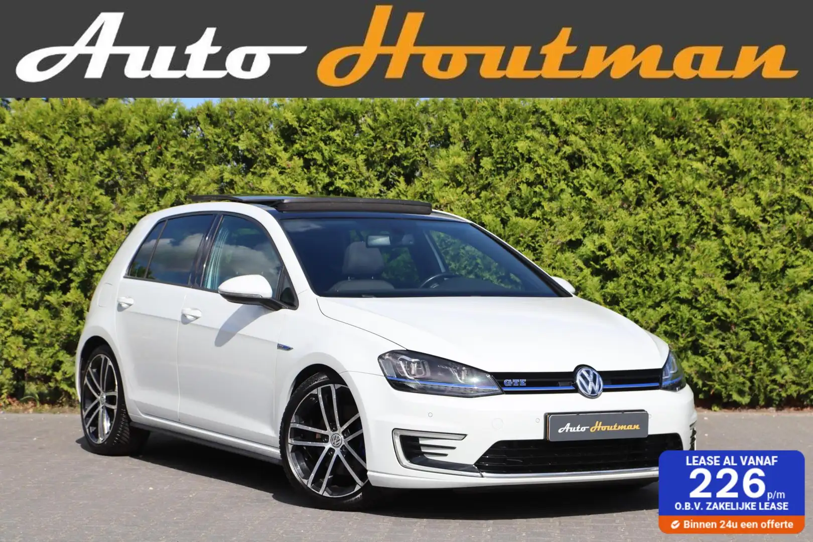 Volkswagen Golf GTE 1.4 TSI DSG 204 Pk Keyless|Nwe D-riem|PanoSchuifda Blanc - 1