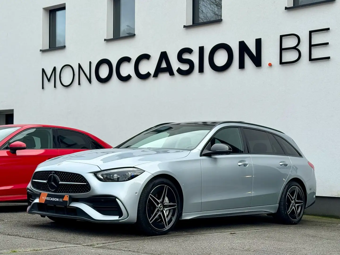 Mercedes-Benz C 200 d PACK AMG TOIT PANO ECL. AMBIANCE PACK NIGHT FULL Zilver - 1