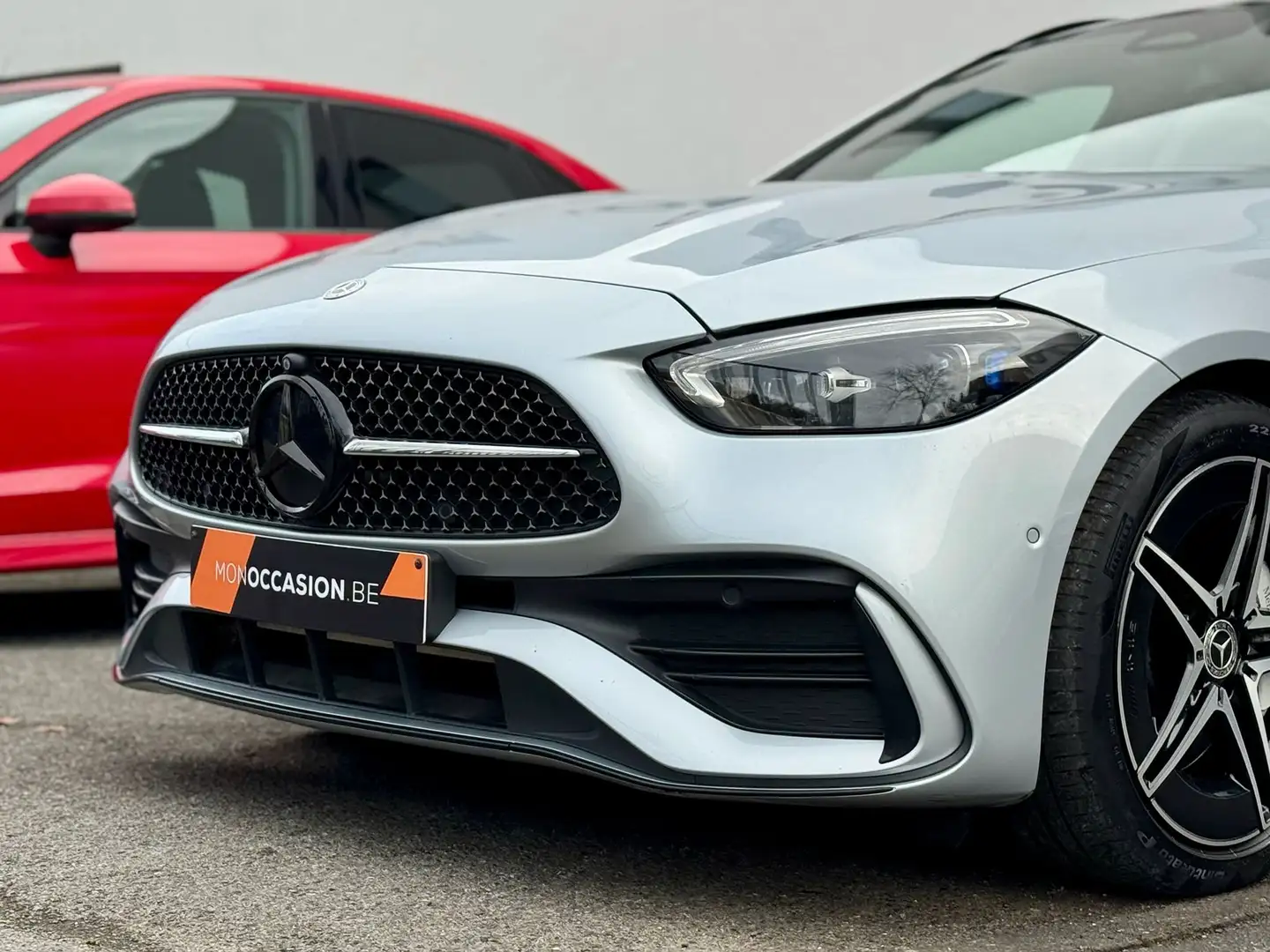 Mercedes-Benz C 200 d PACK AMG TOIT PANO ECL. AMBIANCE PACK NIGHT FULL Zilver - 2