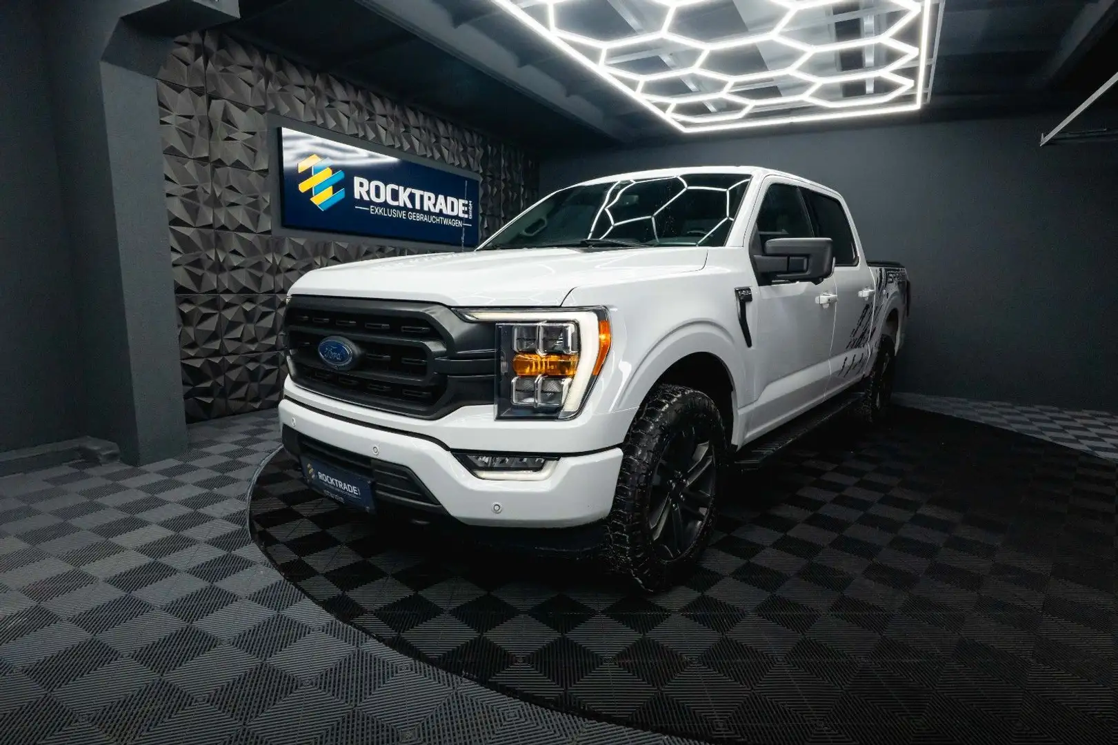 Ford F 150 F150 5.0L V8 4x4 Offroad Sport Unfallfrei 19%VAT Blanc - 2