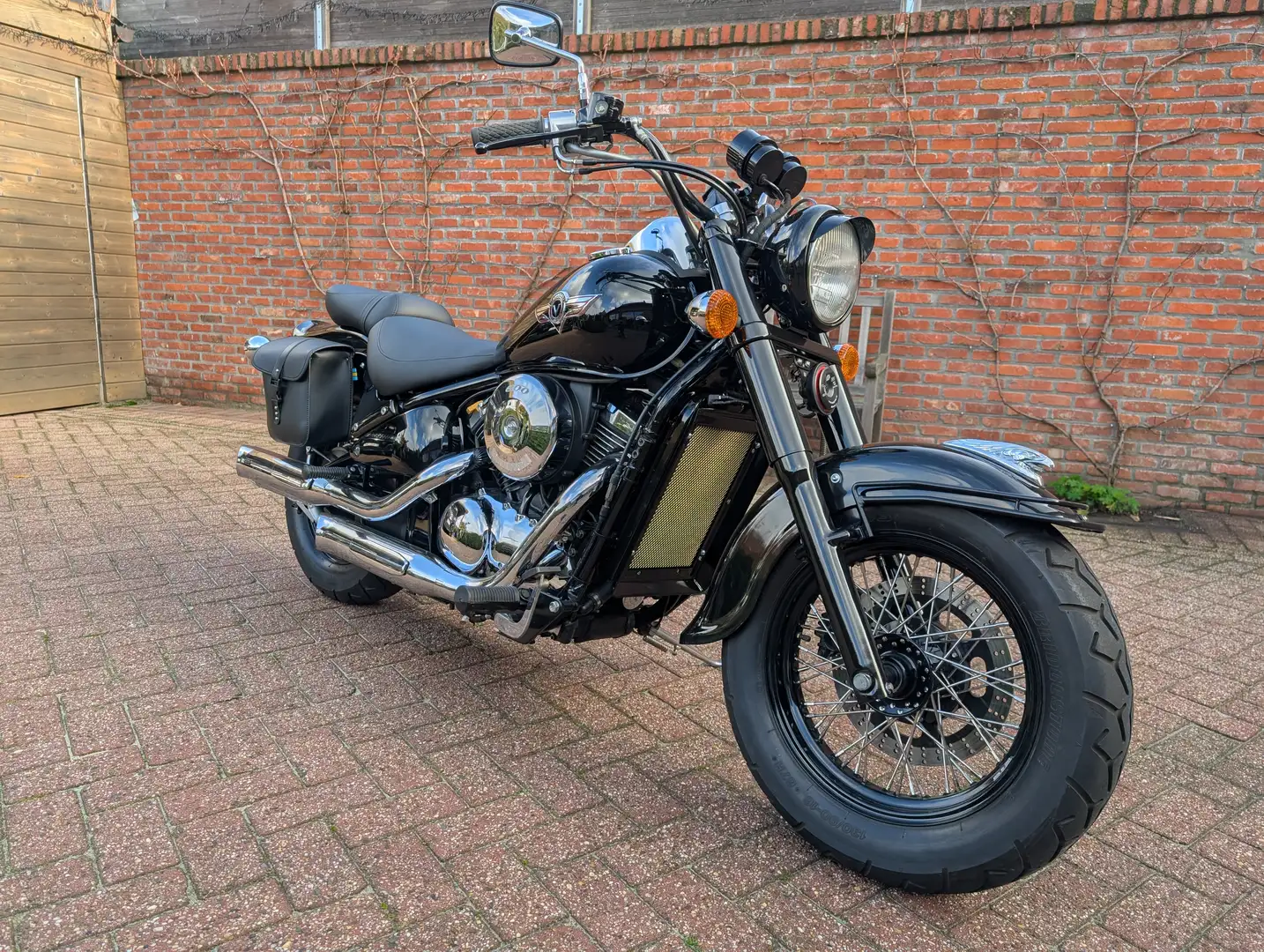 Kawasaki VN 800 Negro - 2