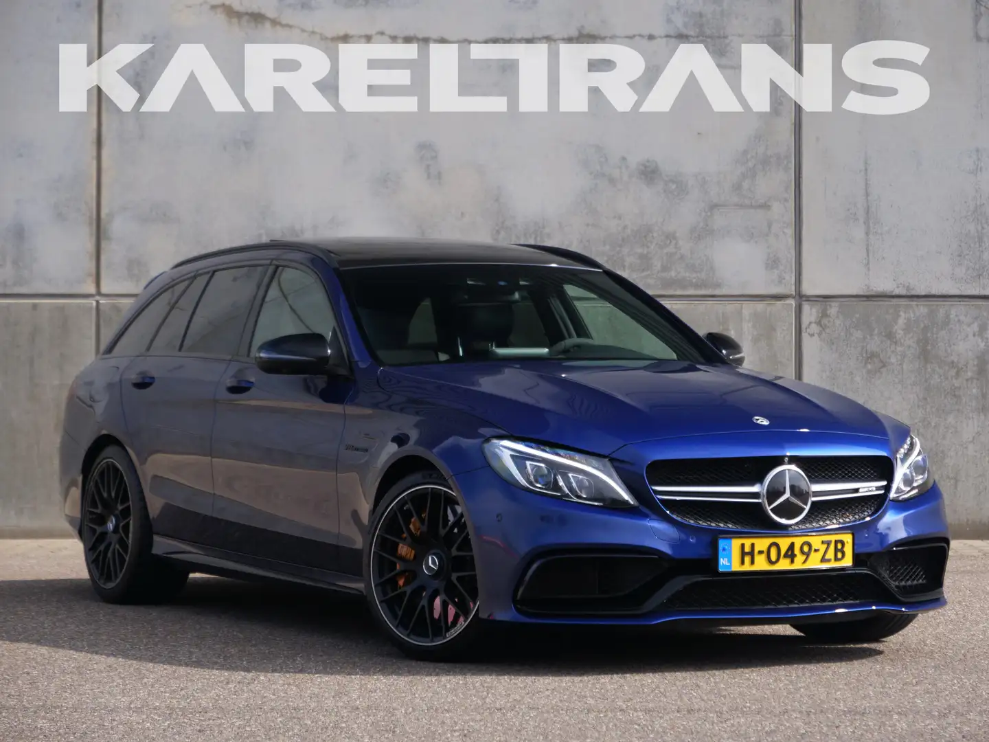 Mercedes-Benz C-klasse Estate C63's AMG | Designo | panorama | s Blau - 1