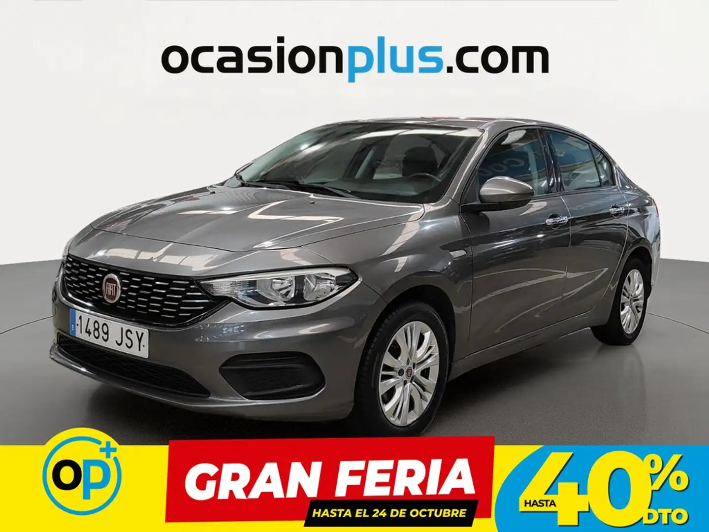 Fiat Tipo Sedán 1.4 Easy Gris - 1