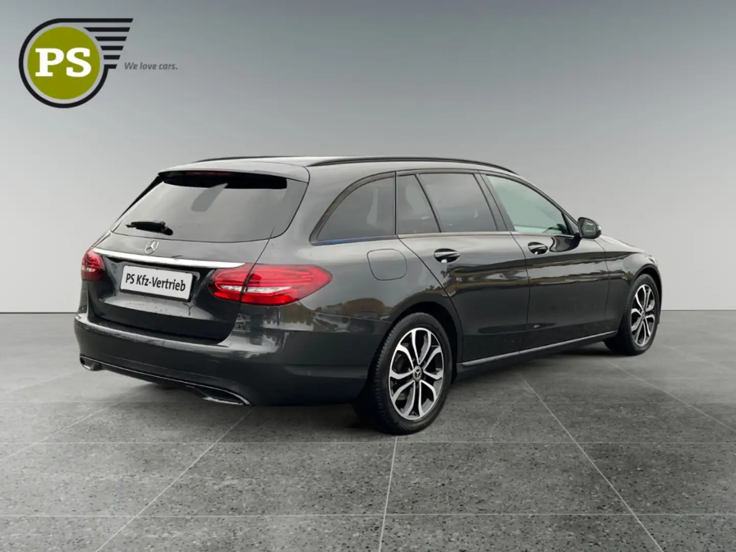 Mercedes-Benz C 180 d T-Modell Avantgarde Navi 1. Hand Gris - 2