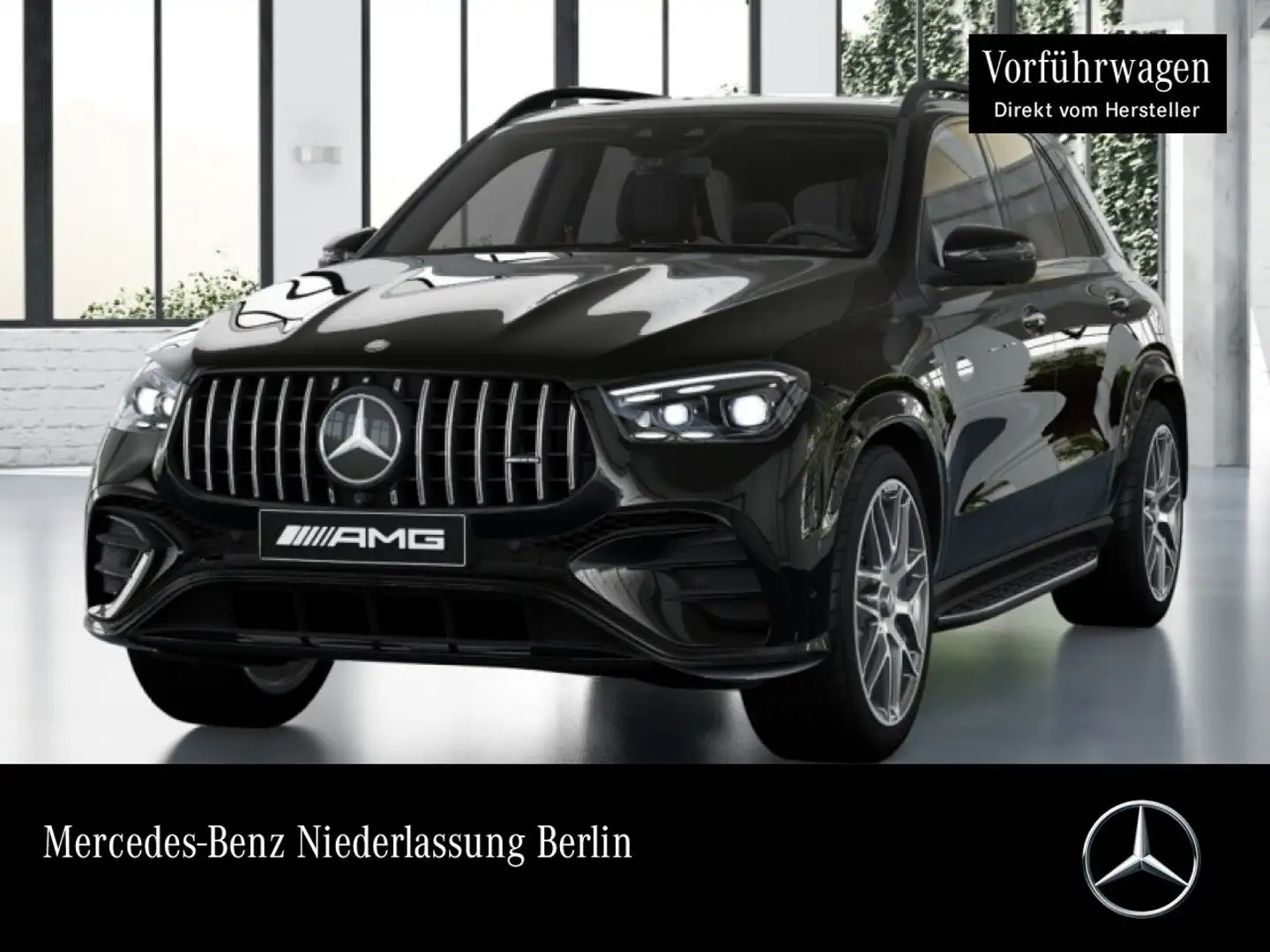 Mercedes-Benz GLE 53 AMG GLE 53 HYBRID 4M NIGHT+PANO+360+AHK+MULTIBEAM+HUD Noir - 1