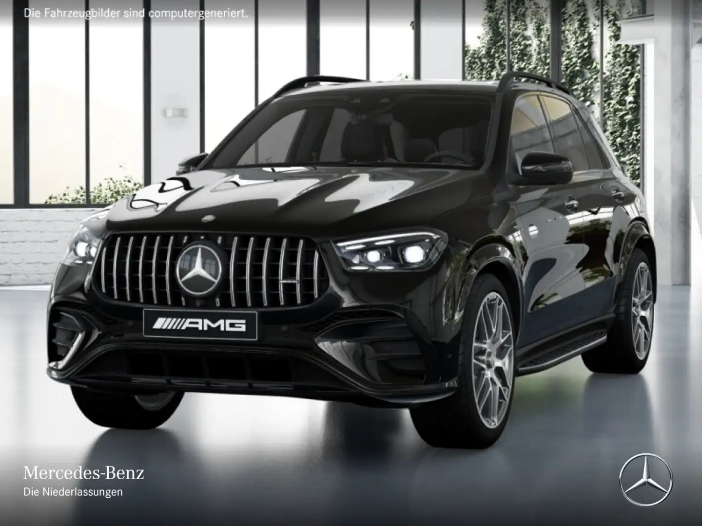 Mercedes-Benz GLE 53 AMG GLE 53 HYBRID 4M NIGHT+PANO+360+AHK+MULTIBEAM+HUD Noir - 2