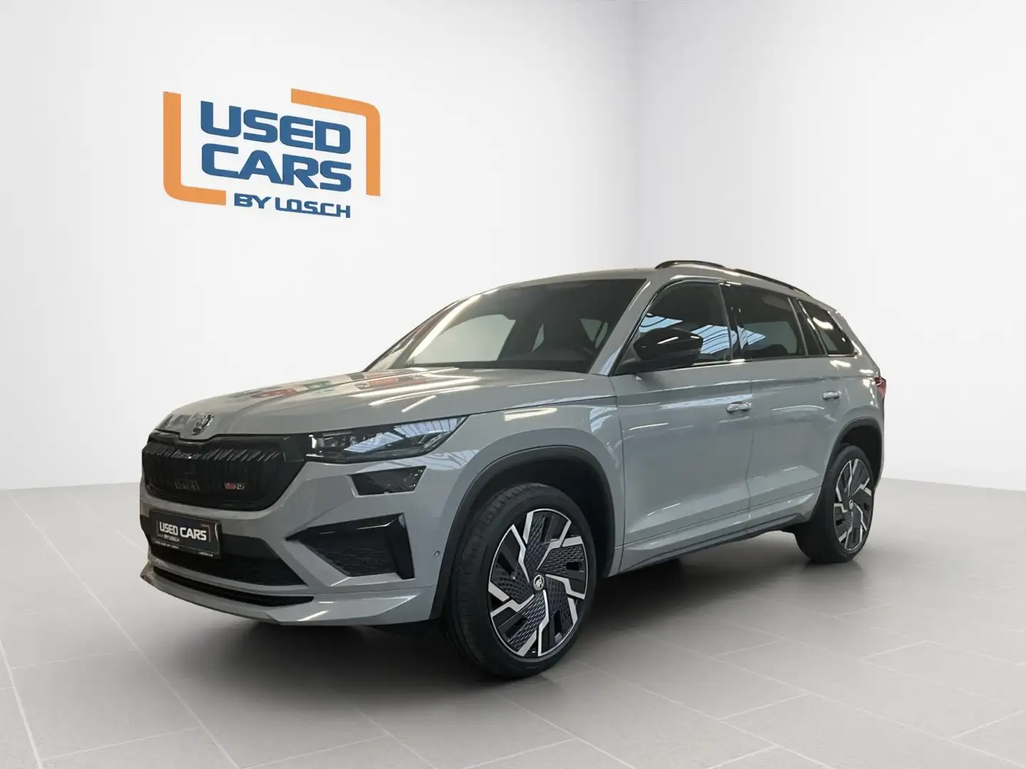 Skoda Kodiaq RS+DSG+4x4+AHK Gris - 1