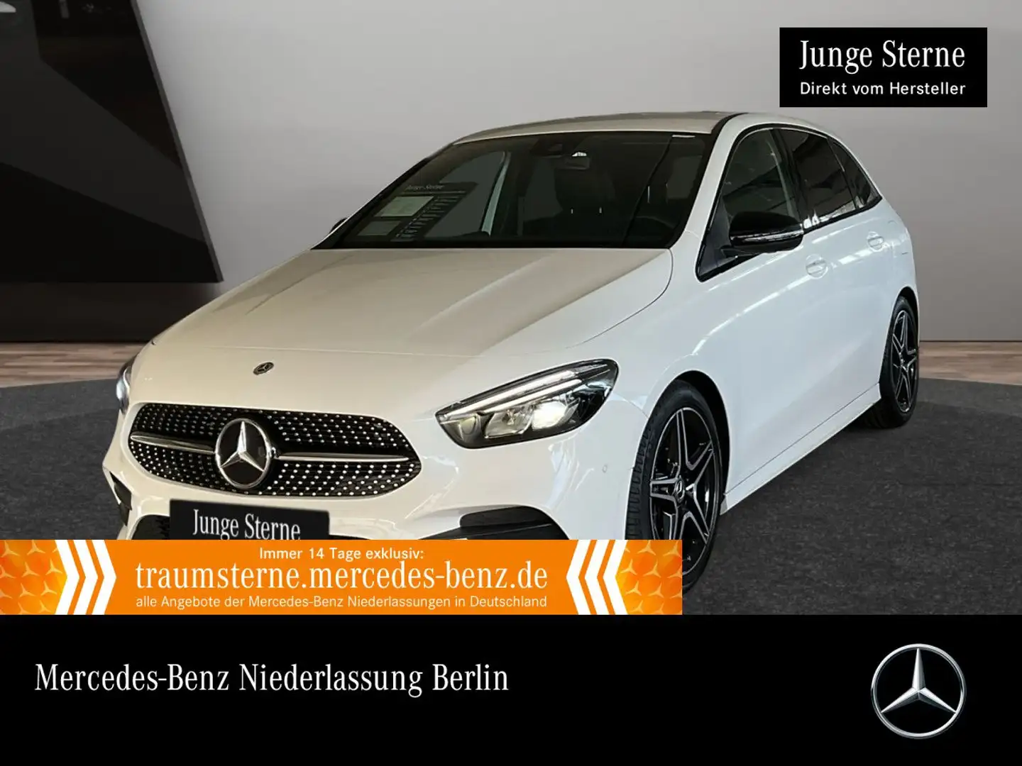 Mercedes-Benz B 180 AMG+NIGHT+LED+KAMERA+TOTW+7G Blanc - 1