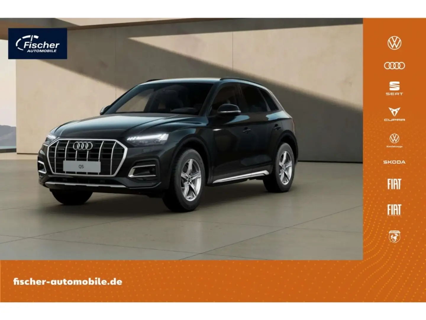 Audi Q5 40 TFSI quattro advanced AHK/Leder/NAV/18'' Schwarz - 1