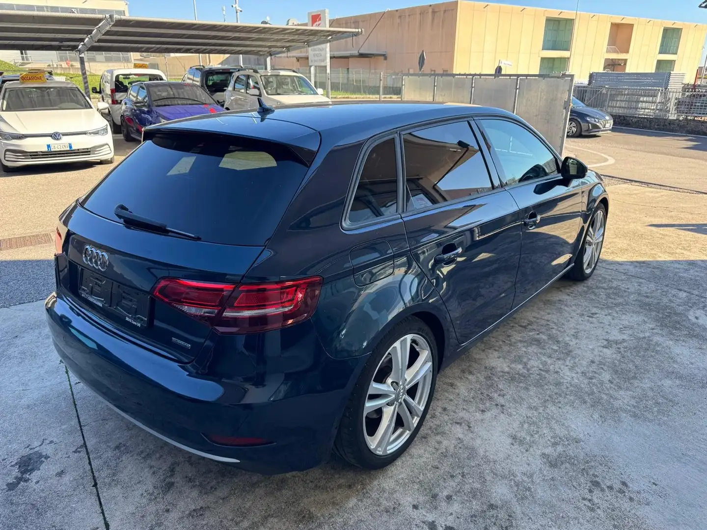 Audi A3 A3 Sportback 40 2.0 tdi Sport quattro 184cv S-LINE Blu/Azzurro - 2