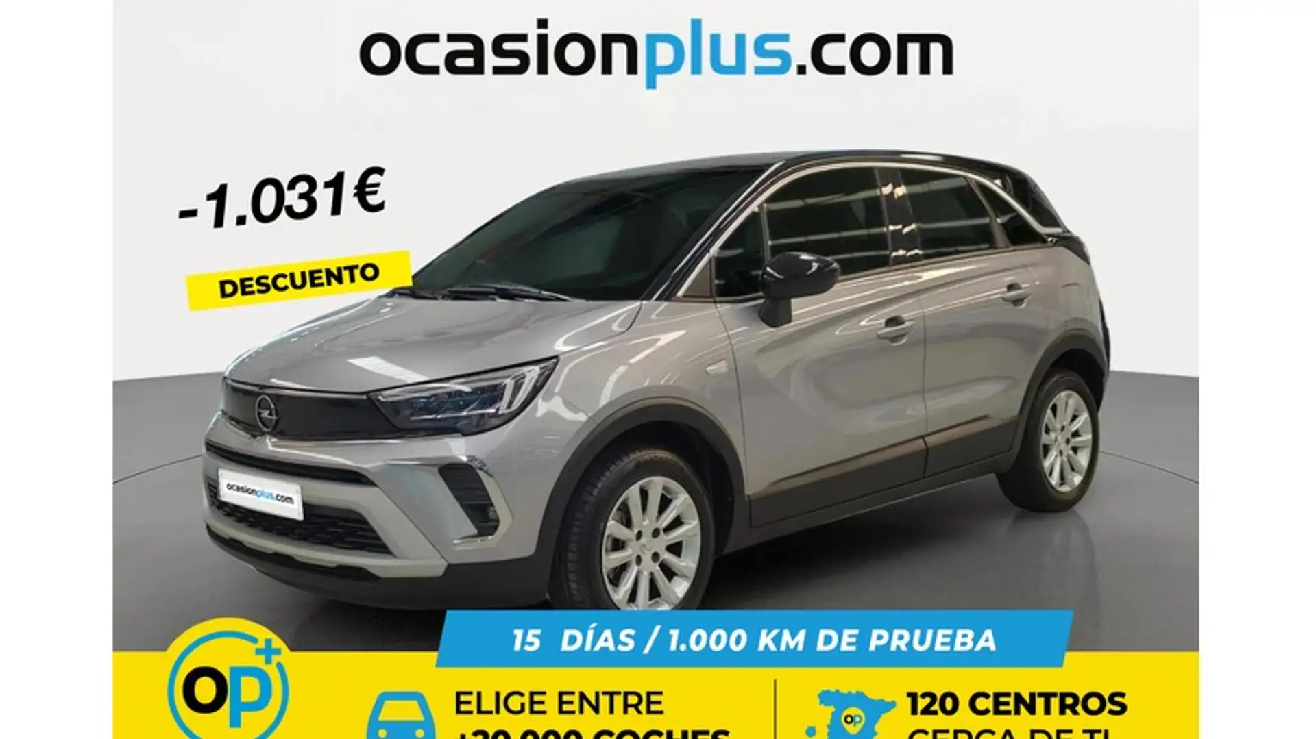 Opel Crossland 1.2 S&S Edition 110 Gris - 1