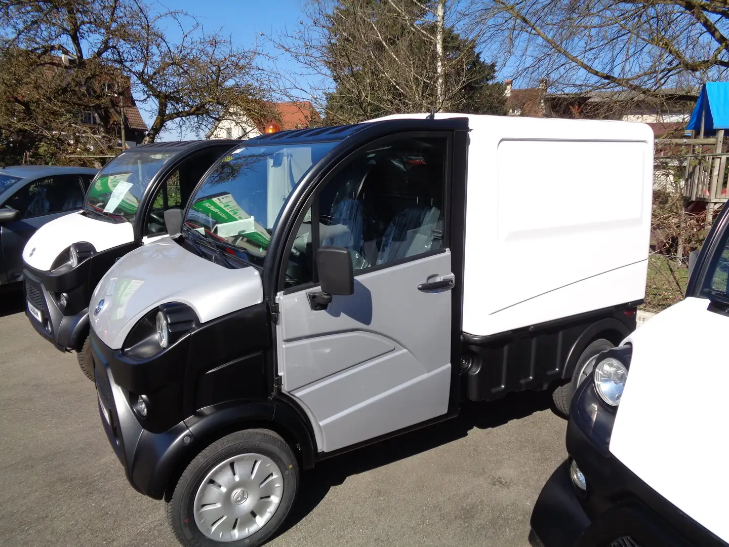 Aixam D-truck Kastenwagen Grey - 1