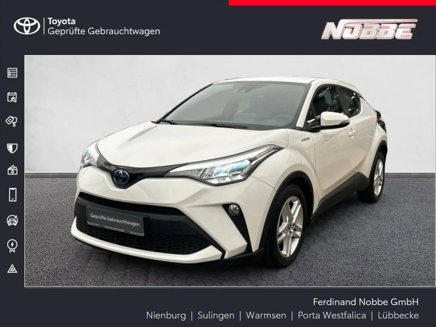 Toyota C-HR Hybrid Flow Weiß - 1