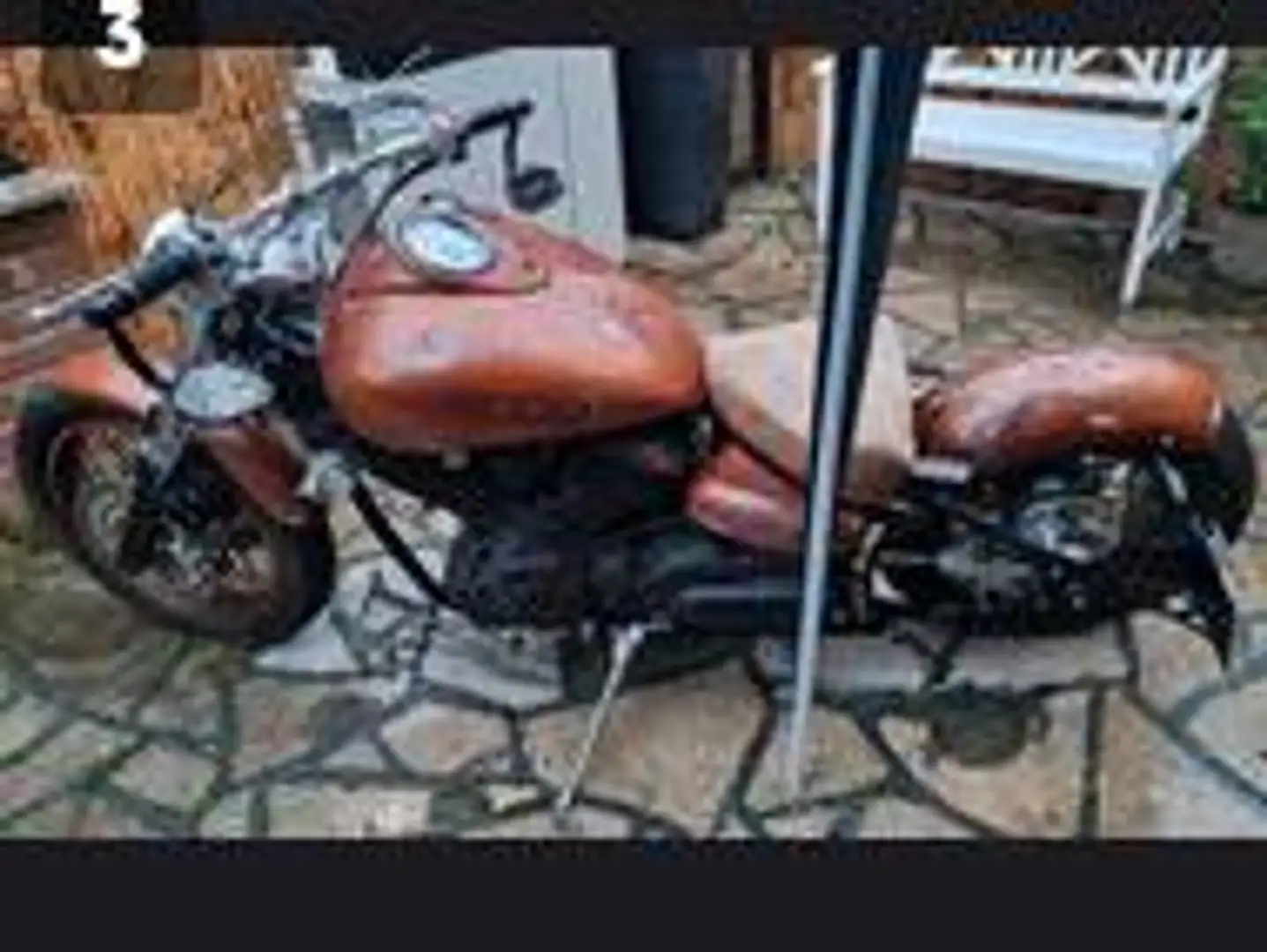 Yamaha XVS 1100 Bopper Orange - 2