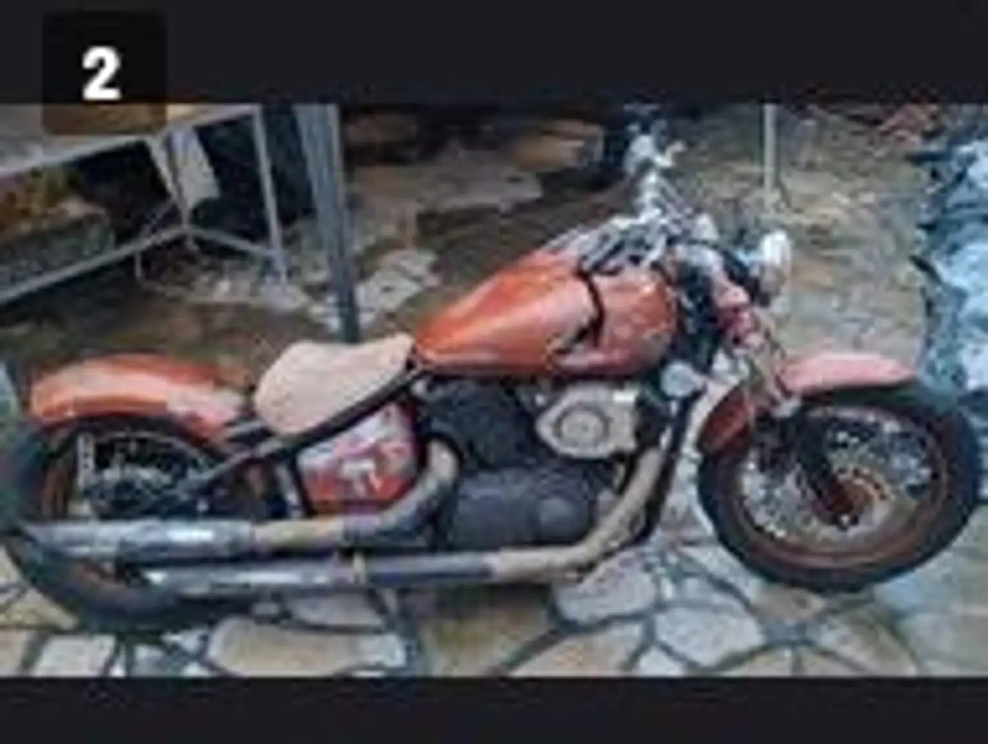 Yamaha XVS 1100 Bopper Orange - 1