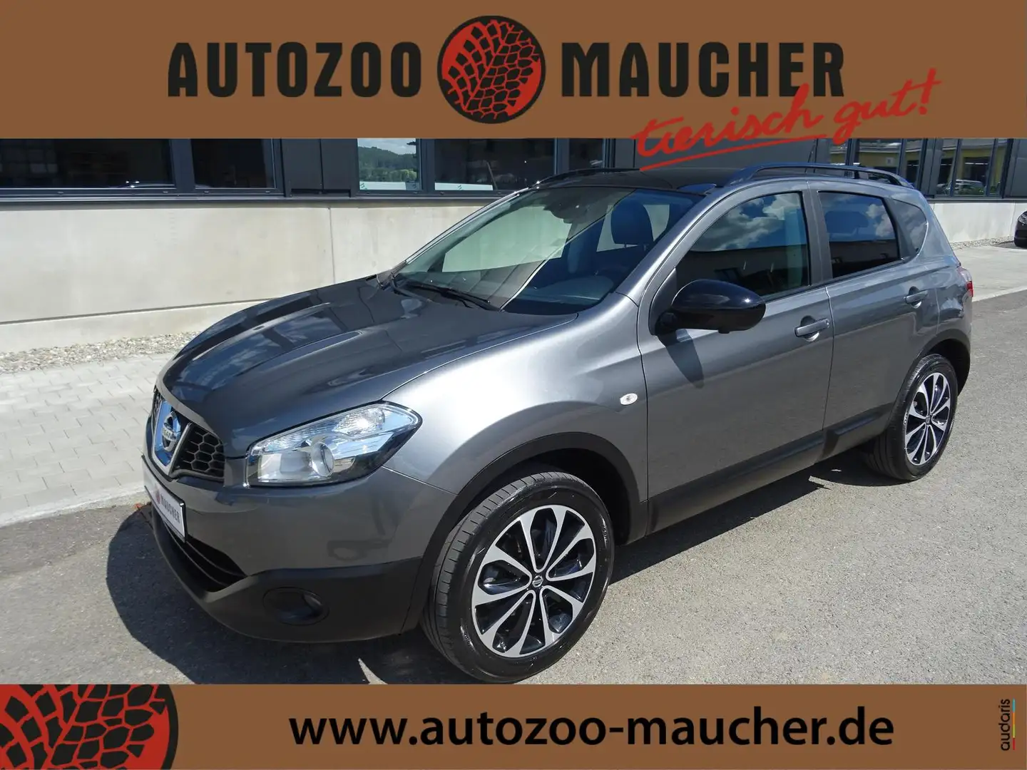 Nissan Qashqai 1.6 dCi 4X4 Pano/Klima/Navi/Kamera/AHK Grau - 1