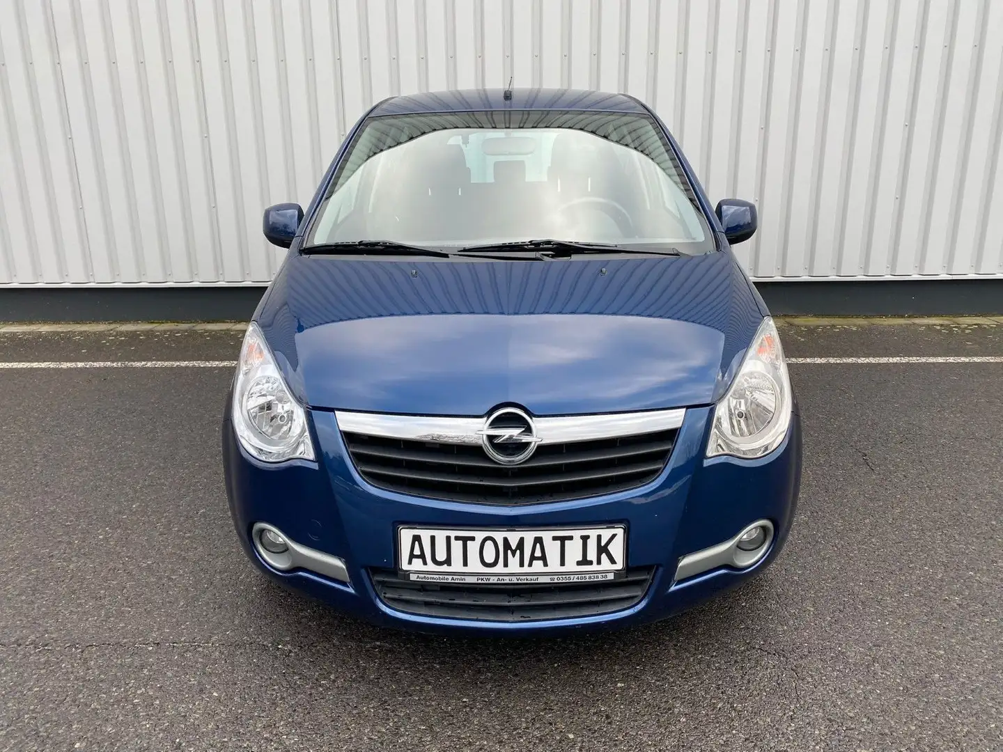 Opel Agila B Edition Automatik Klima TÜV NEU/Serv NEU Blau - 2