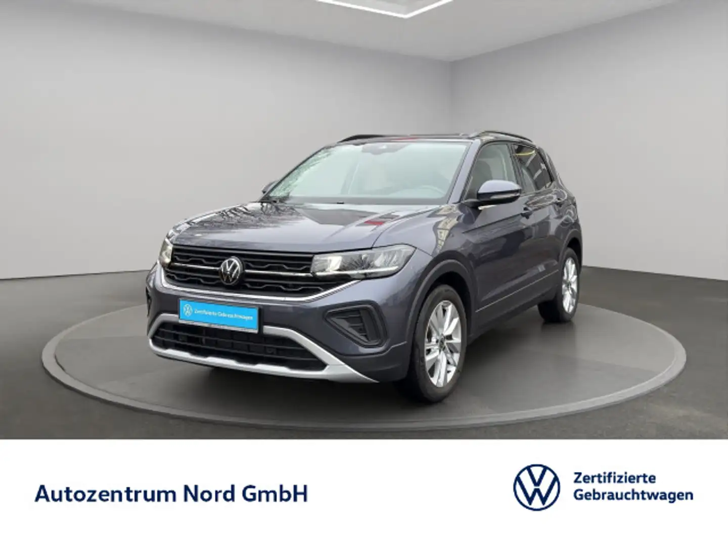 Volkswagen T-Cross 1.0 TSI DSG Life LED+KAMERA+SITZHZG+DAB+ Grau - 1