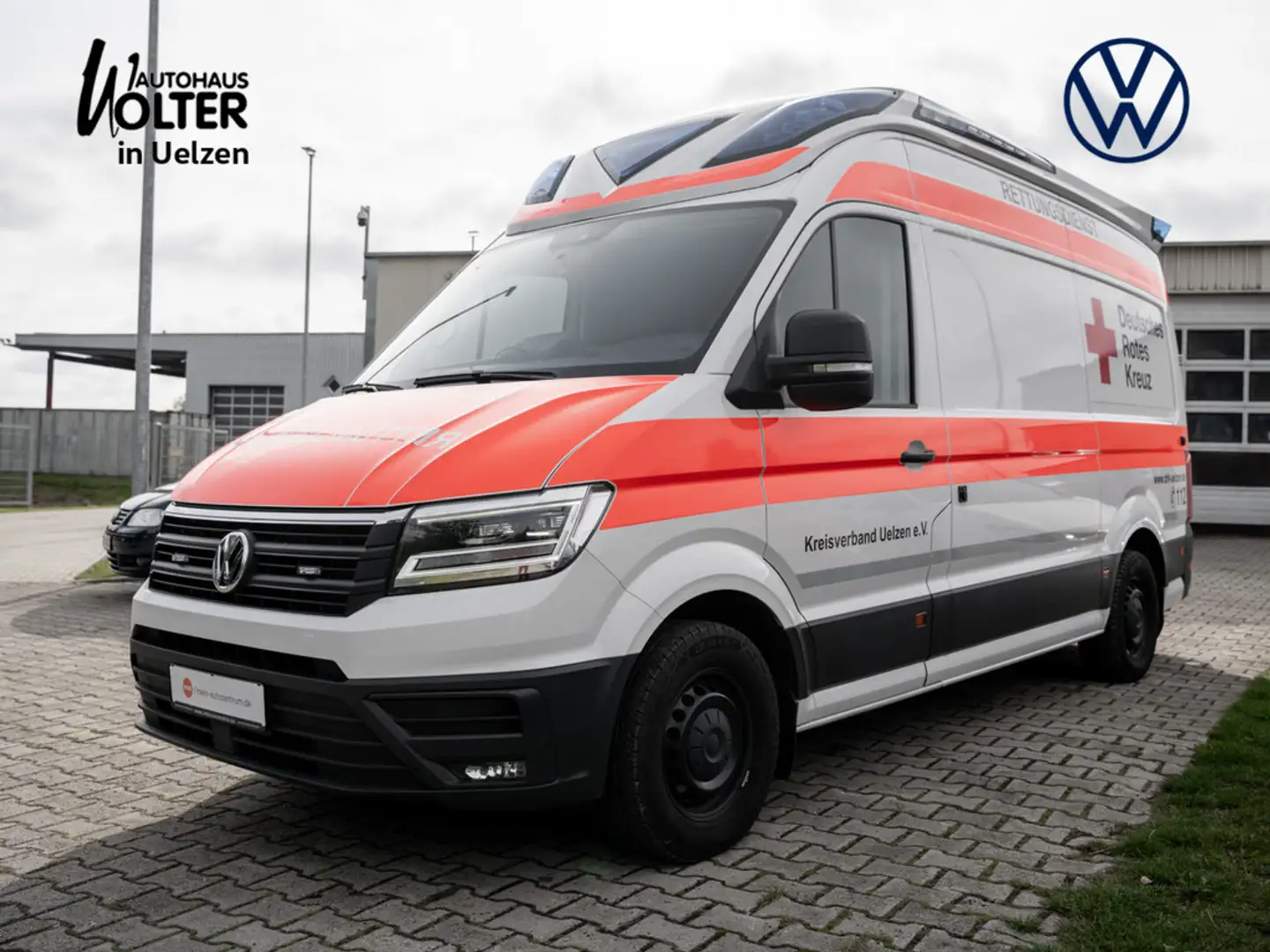 Volkswagen Crafter 2.0 TDI L2H2 FWD  RTW AMBULANZ LED KAM Weiß - 1