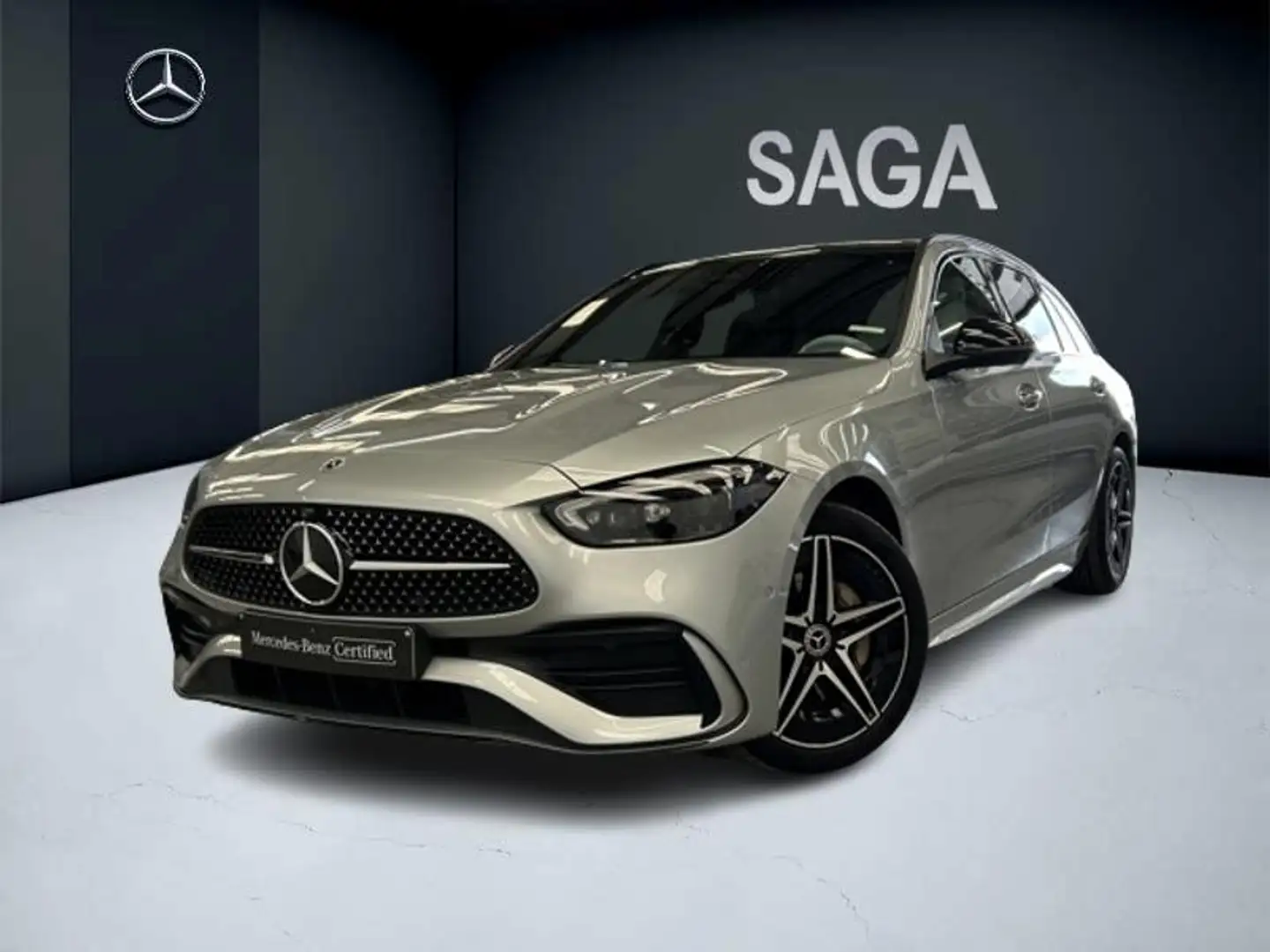 Mercedes-Benz C 300 e break AMG Line Toit Pano Grau - 1