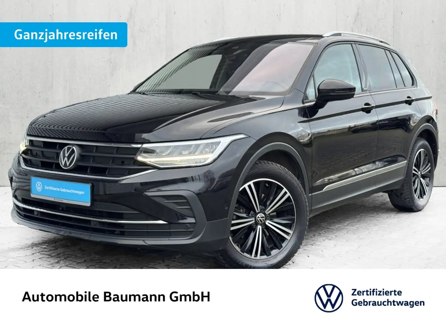 Volkswagen Tiguan 1.5 TSI "ACTIVE" *NAVI*LED*KAMERA* Schwarz - 1