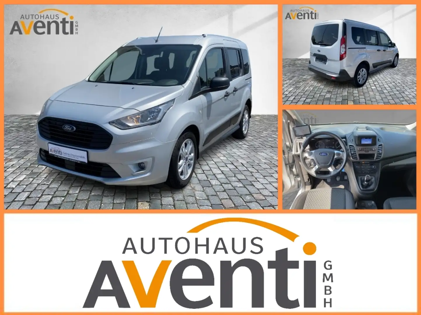 Ford Tourneo Connect Trend *Lane Assist*Navi*PDC*DAB* Plateado - 1
