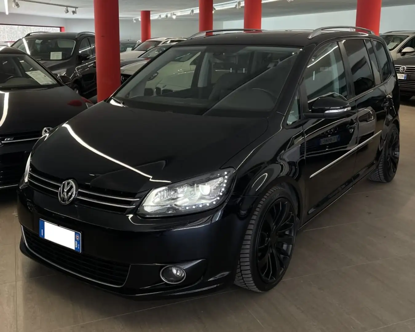 Volkswagen Touran Touran 2.0 tdi Highline 170cv Alu18 Nero - 2
