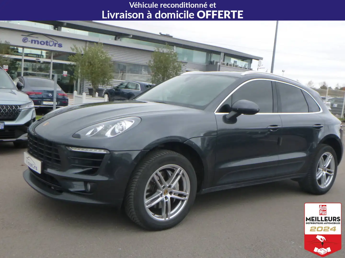 Porsche Macan Diesel 3.0 V6 258 ch - S PDK Grau - 1