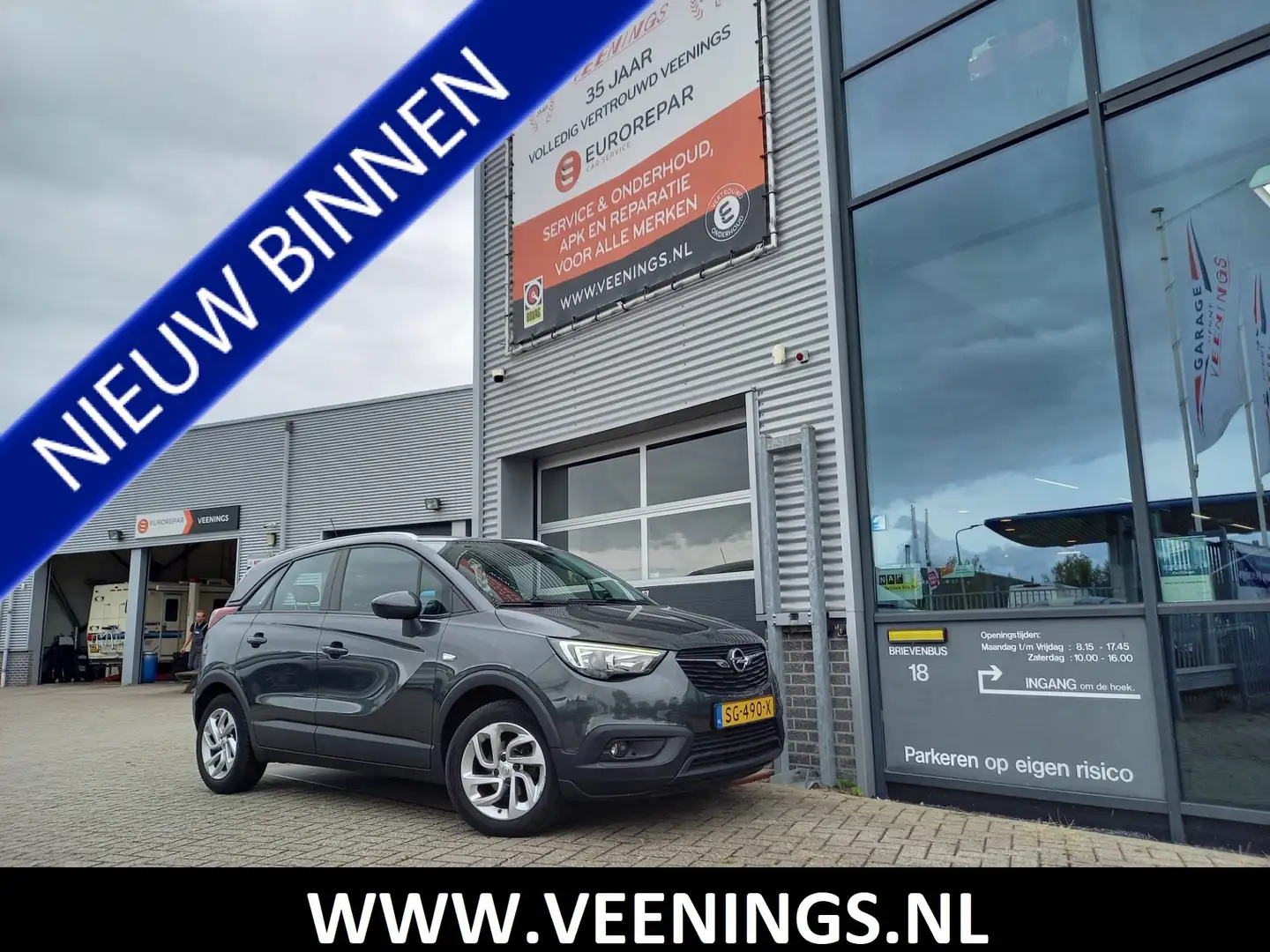 Opel Crossland X 1.2 Online Edition - CARPLAY / ANDROID - PDC - NAV Grijs - 1