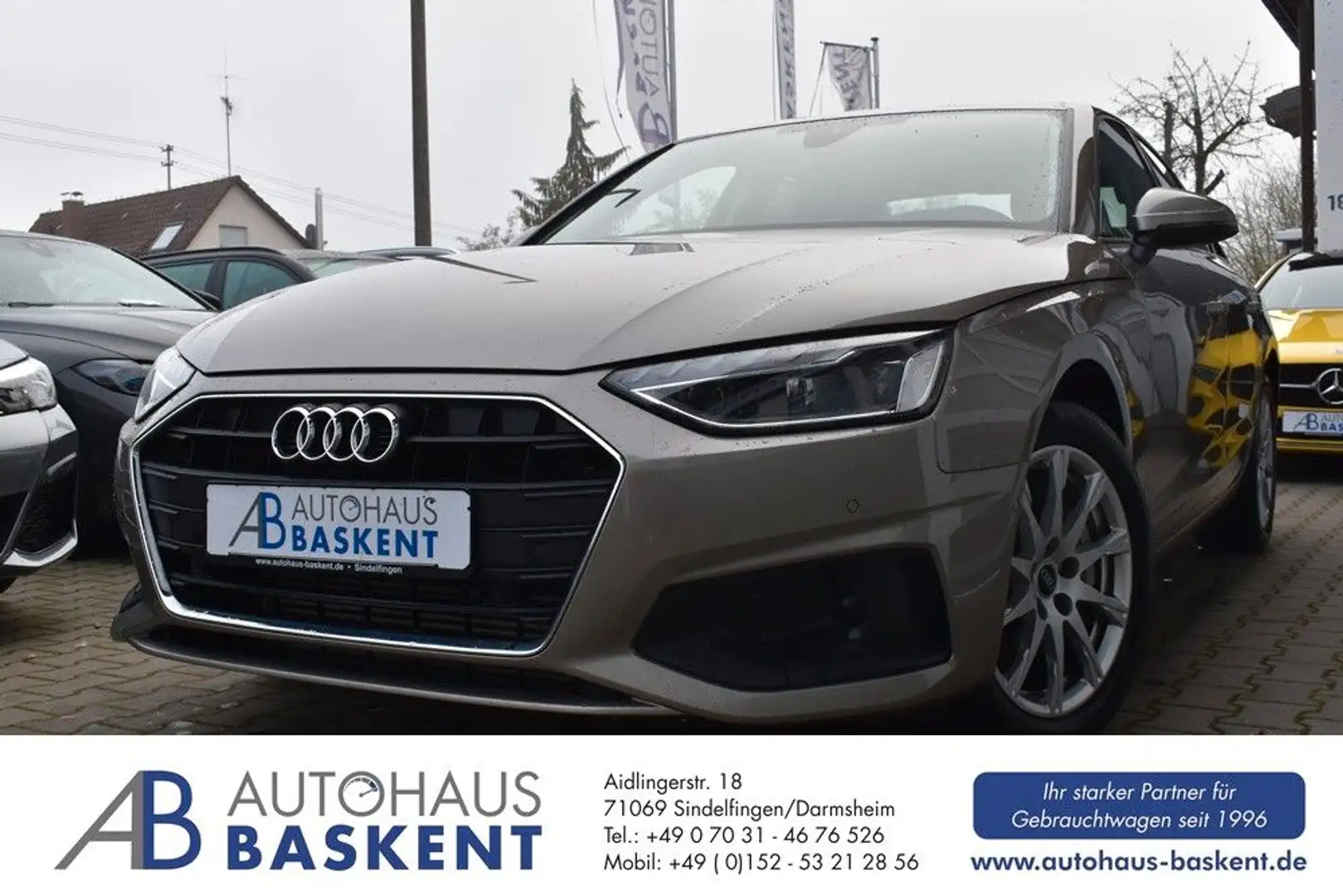 Audi A4 Lim. 40 TFSI*KAMERA*SHZ*STAND-HZ*LED*SHZ*NAVI Beige - 1