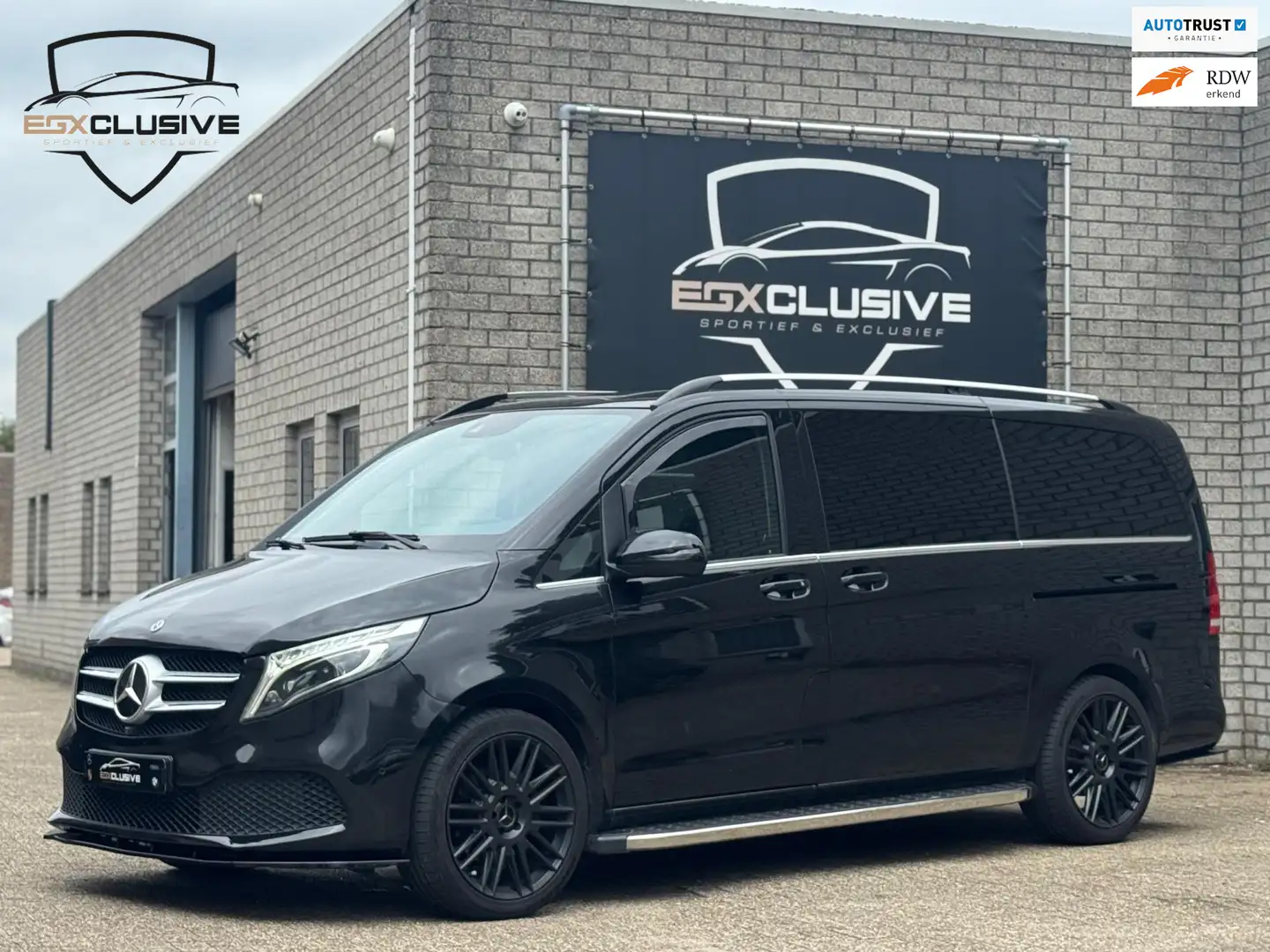 Mercedes-Benz V 220 220d 4-MATIC Lang DC AMG ACC/360Cam/20' Zwart - 1