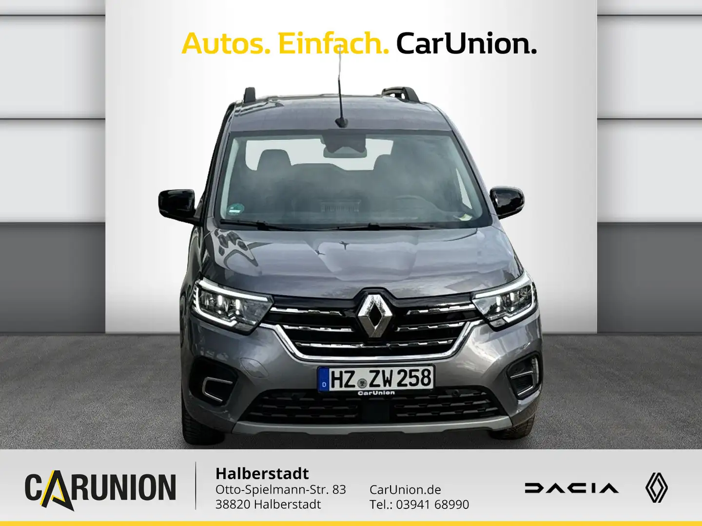 Renault Kangoo PKW TECHNO TCe 130 NAVI PDC BT Klima Šedá - 2