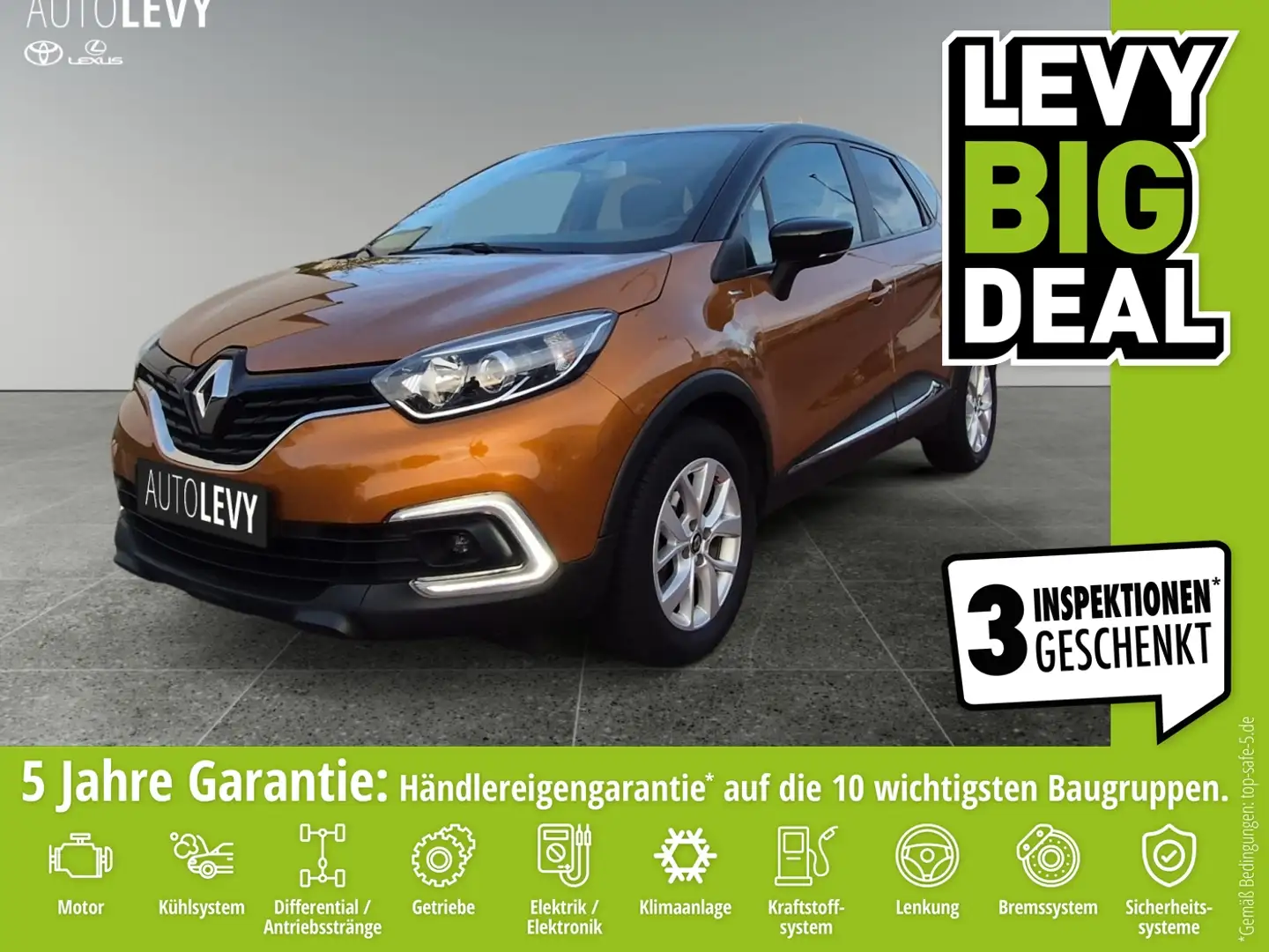 Renault Captur 0.9 TCe 90 eco² Limited *PDC*Sitzheizung* Nero - 1
