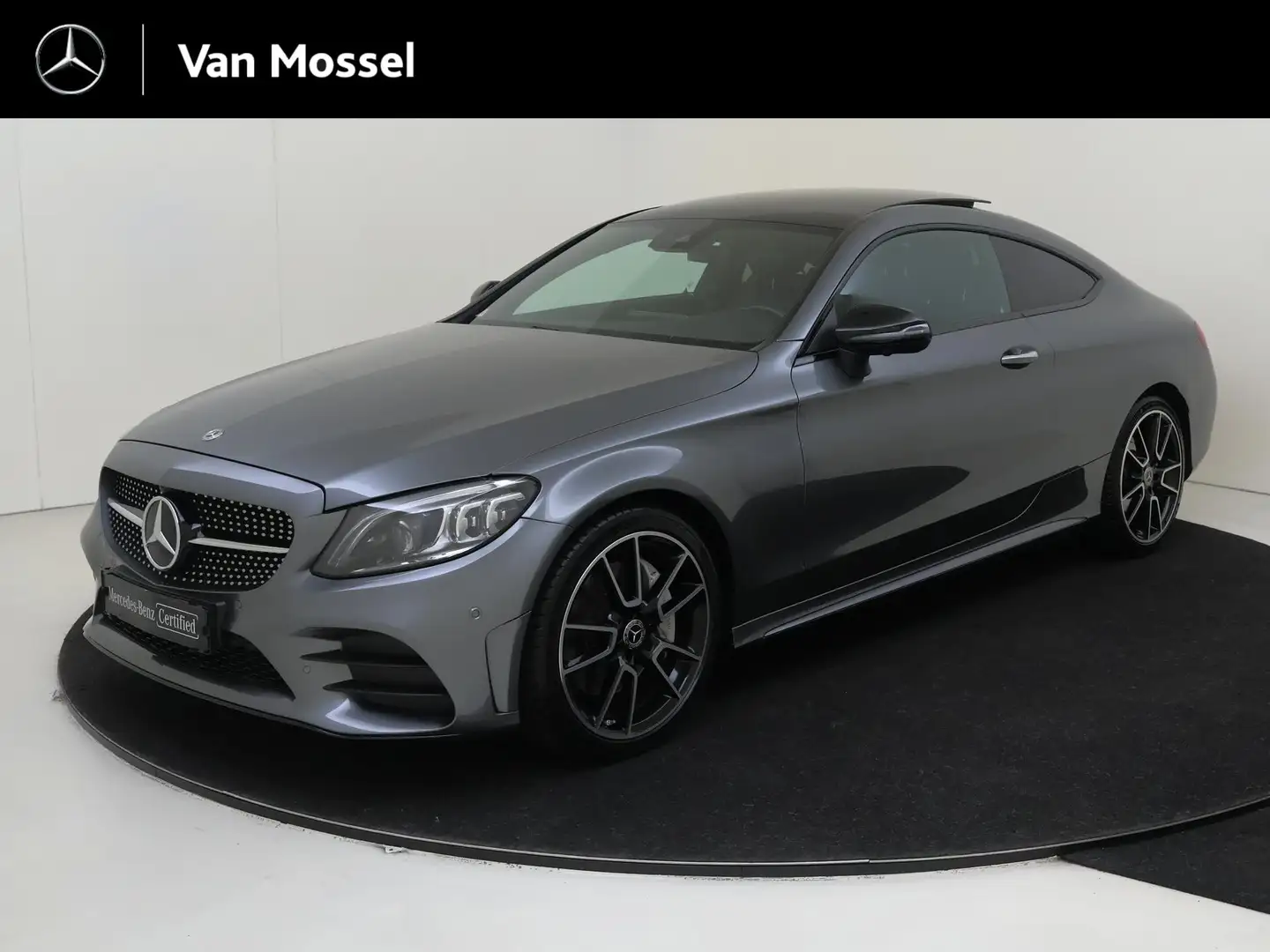Mercedes-Benz C 300 Coupé Premium Plus / Stoelverwarming / 360Graden-C Gris - 1