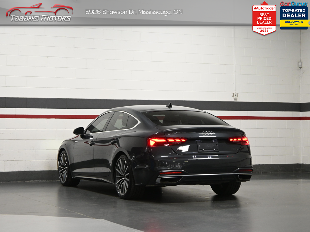 2022 Audi A5 Sportback Sunroof Heated Seats Wireless CarPlay