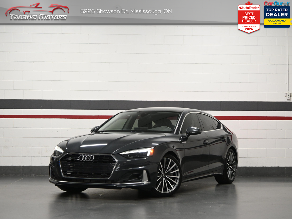 2022 Audi A5 Sportback Sunroof Heated Seats Wireless CarPlay