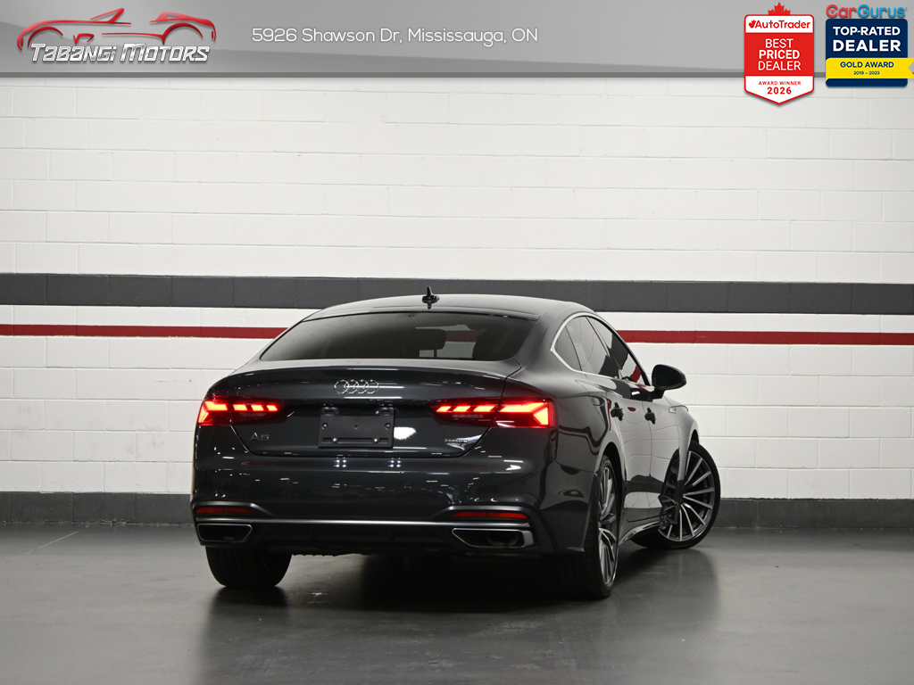 2022 Audi A5 Sportback Sunroof Heated Seats Wireless CarPlay